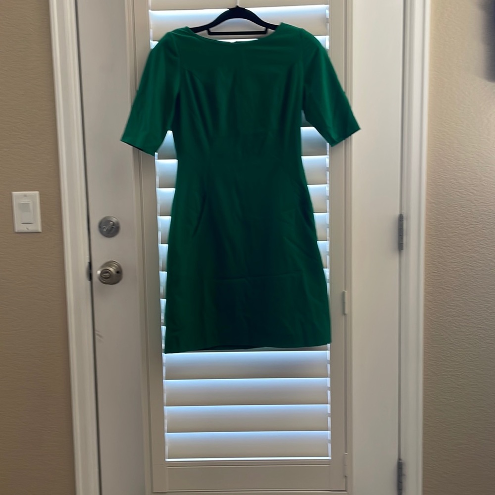 Tahari Green Dress